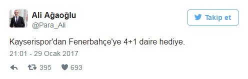 Kayserispor - Fenerbahçe maçı Twitter’ı salladı