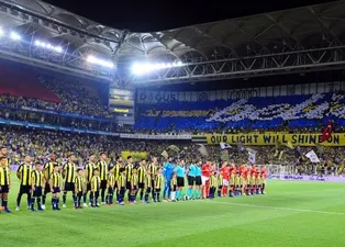 Fenerbahçe - Benfica maçından görüntüler