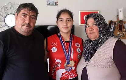 Babasının ısrarıyla haltere başlayan Medine Düşgün, Türkiye şampiyonu oldu