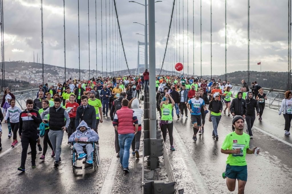Vodafone 38. İstanbul Maratonu’ndan kareler