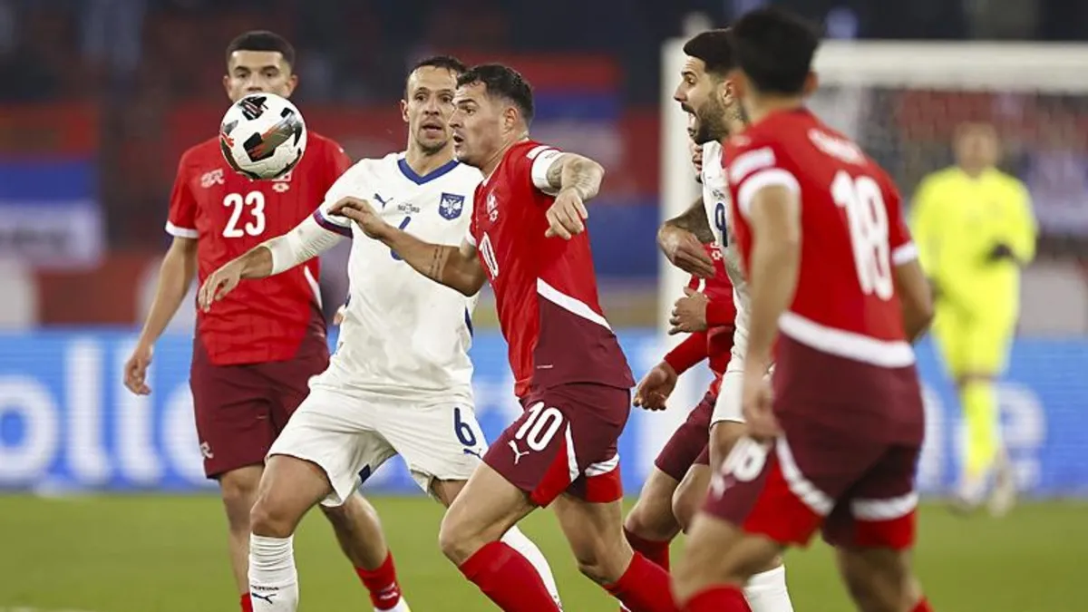 İsviçre Sırbistan: 1-1 (MAÇ SONUCU - ÖZET)