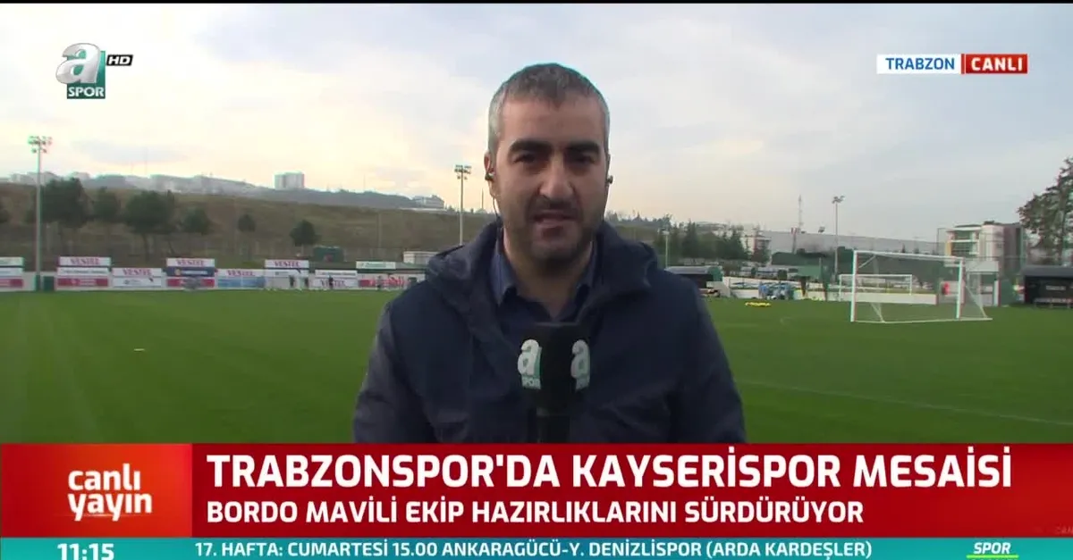 Trabzonspor'da Kayserispor mesaisi