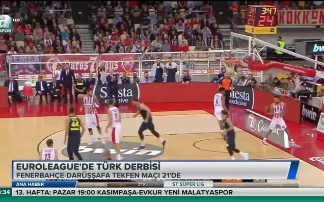 Euroleague'de Türk derbisi
