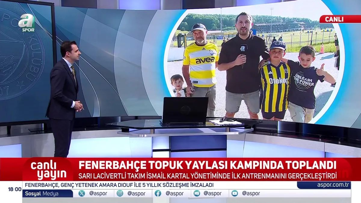 Fenerbahçe sezonu açtı! İşte o görüntüler