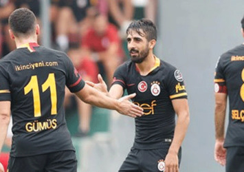 Galatasaray özel maçta galip!