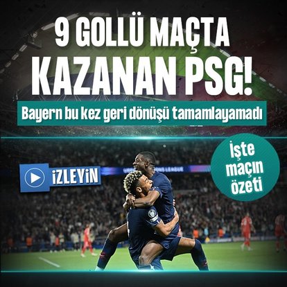 PSG evinde Bayern Münih’i mağlup etti!