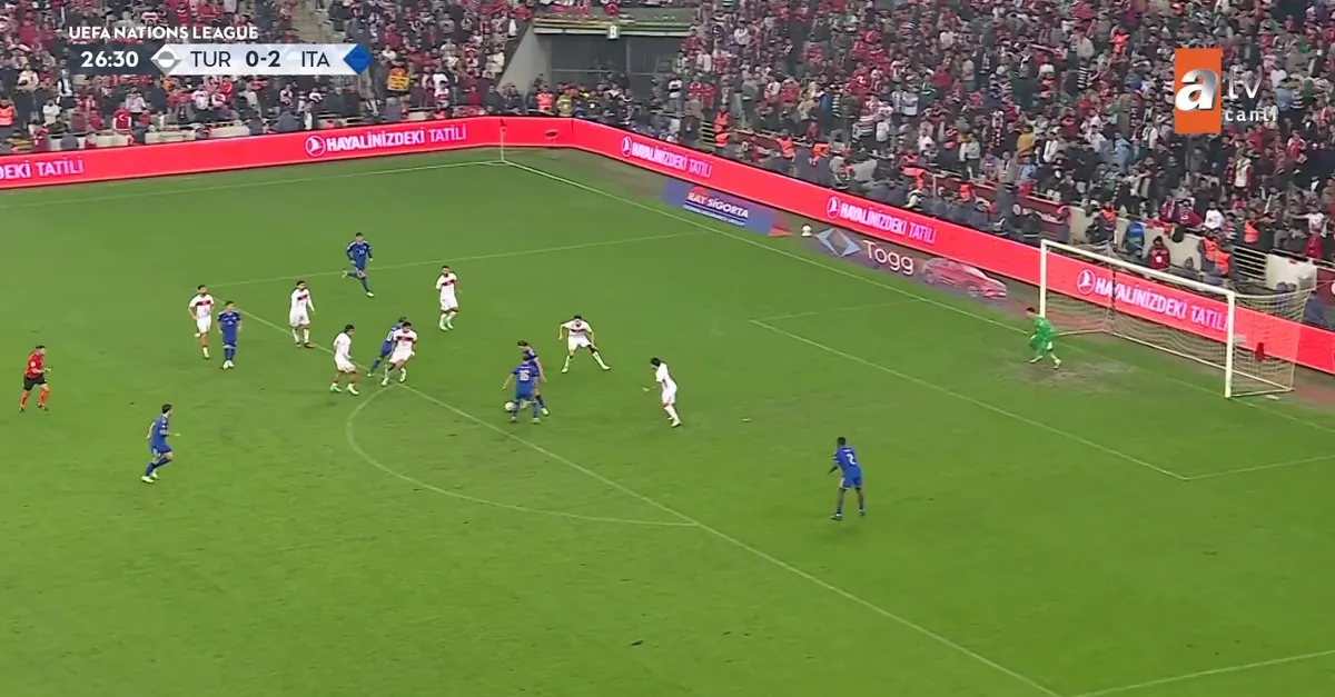 GOL | Türkiye 0-3 İtalya