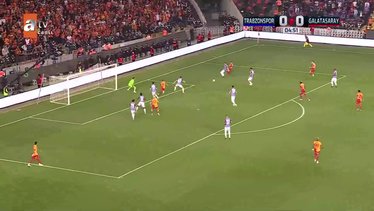 GOL | Trabzonspor 0-1 Galatasaray