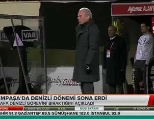 Kasımpaşa'da Denizli dönemi sona erdi