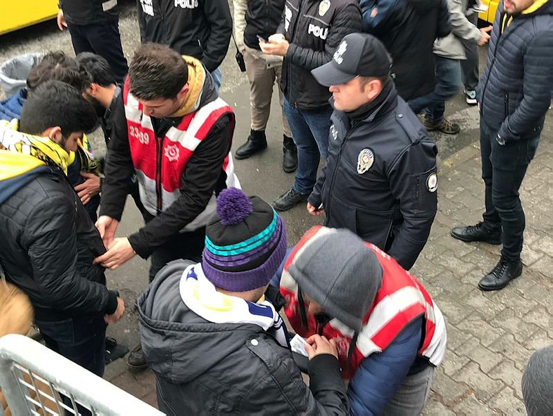 Fenerbahçe taraftarı Vodafone Park’ta