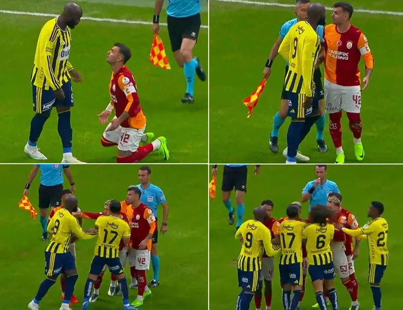 Derbi gergin başladı! Abdülkerim ve Lukaku.... - 1
