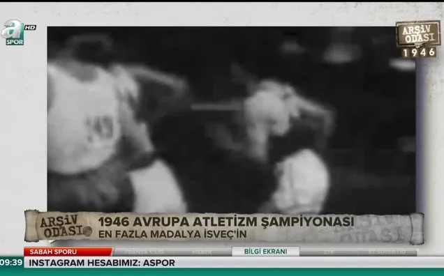 1946 Spor olayları (Arşiv Odası)