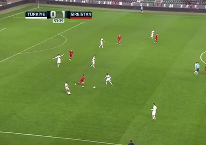 GOL | Türkiye U21 1-1 Sırbistan U21