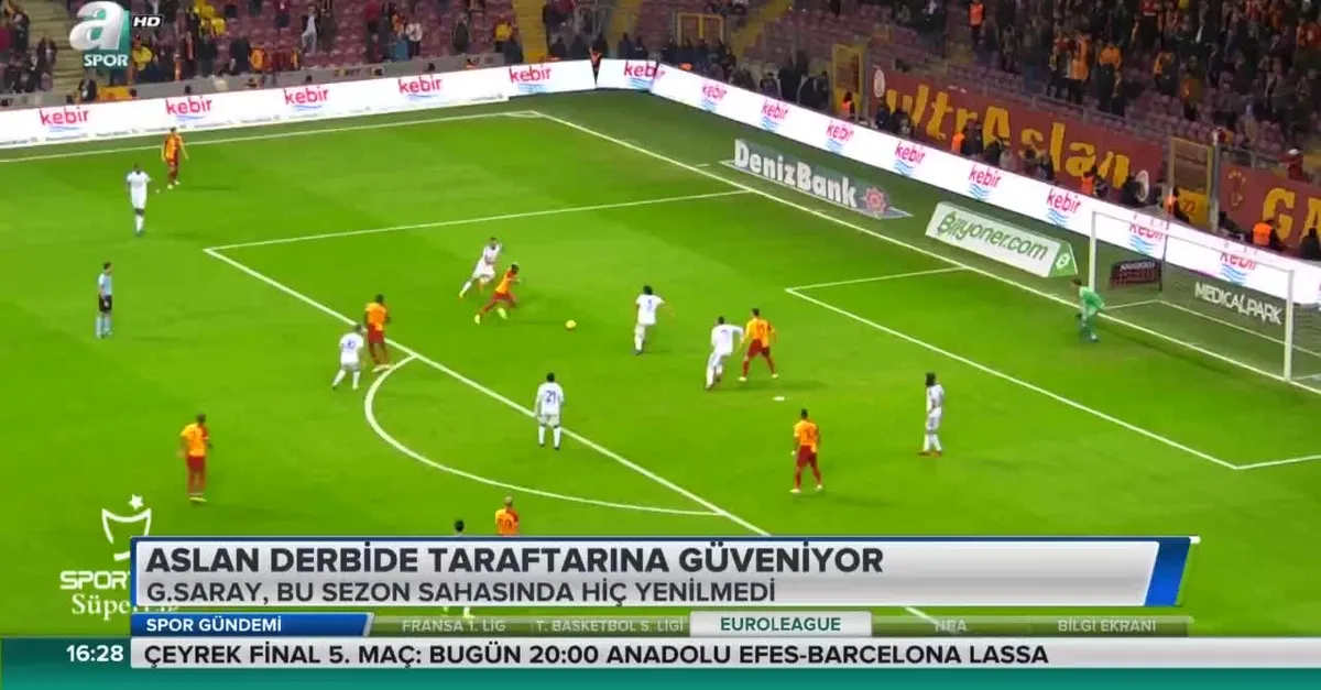 Aslan derbide taraftarına güveniyor