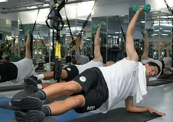 Atiker Konyaspor salonda çalıştı