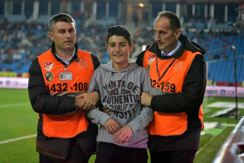 Trabzonspor - Kayserispor maçından kareler