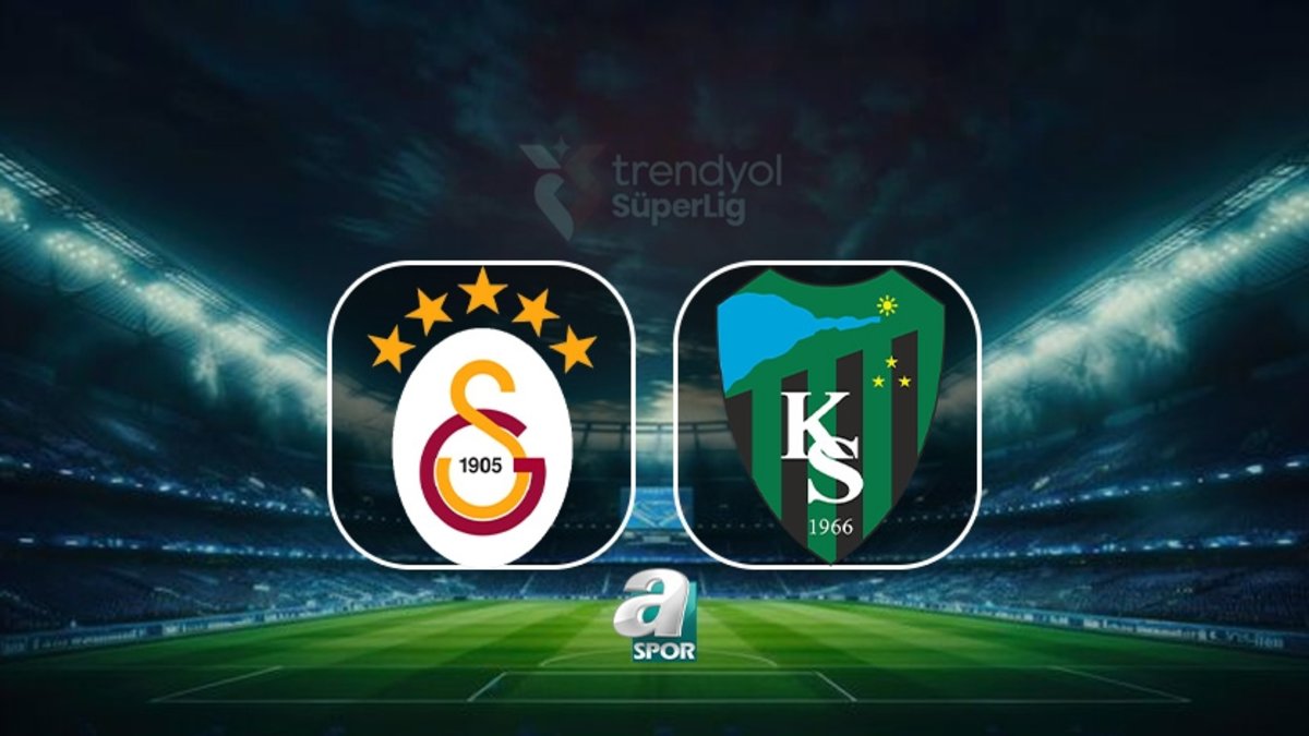 CANLI | Galatasaray - Kocaelispor maçı saat kaçta? GS maçı hangi kanalda?