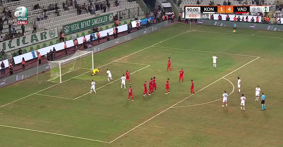 GOL | Konyaspor 2-4 Vaduz