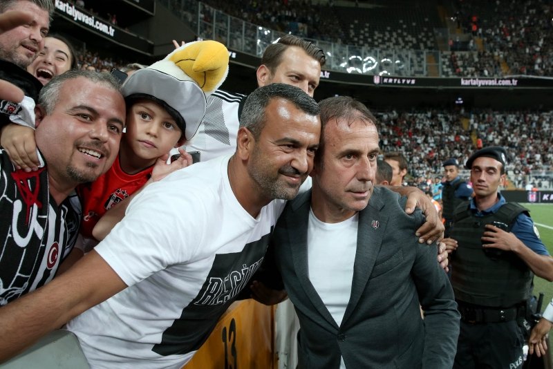 Beşiktaş - Ç. Rizespor maçından kareler