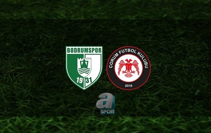 Bodrum FK - Çorum FK CANLI İZLE Bodrumspor - Çorumspor maçı canlı anlatım