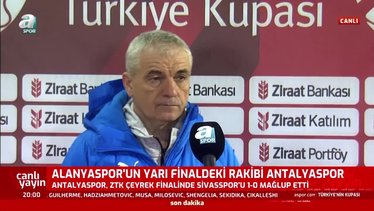 Rıza Çalımbay Sivasspor - Antalyaspor maçı sonrası konuştu! "8 futbolcumuzu çok aradık"