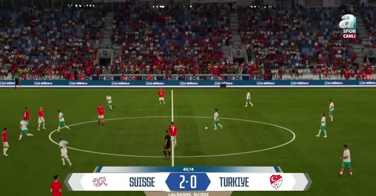 GOL | İsviçre 2-1 Türkiye