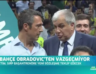 Fenerbahçe Obradovic'ten vazgeçmiyor