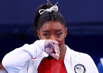 Biles oyunlardan çekildi!