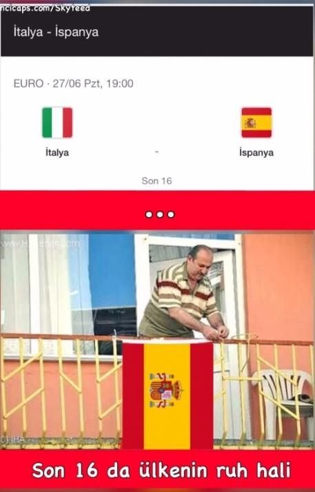 Türkiye EURO 2016’ya veda etti capsler coştu!