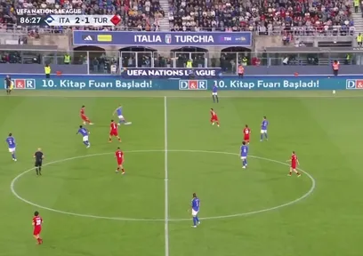 GOL | İtalya 3-1 Türkiye