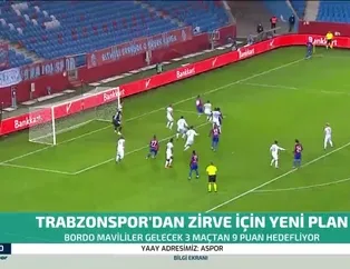 Trabzonspor'dan zirve için yeni plan
