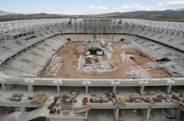 Yeni Malatya Stadı tamamlandı