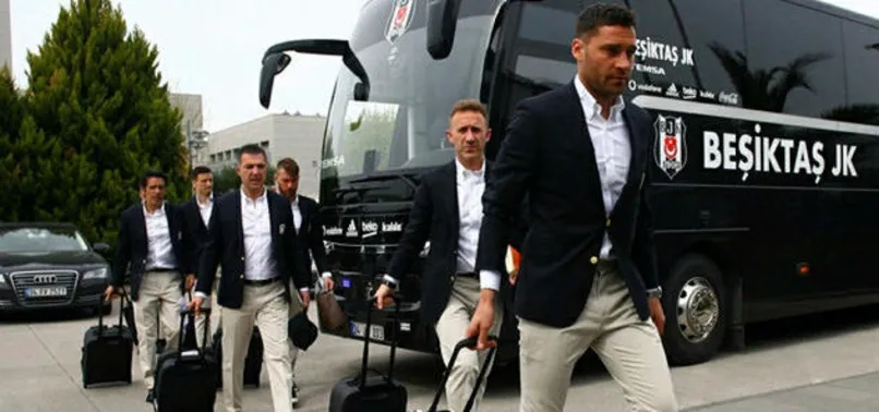 Beşiktaş kafilesi Lyon'da