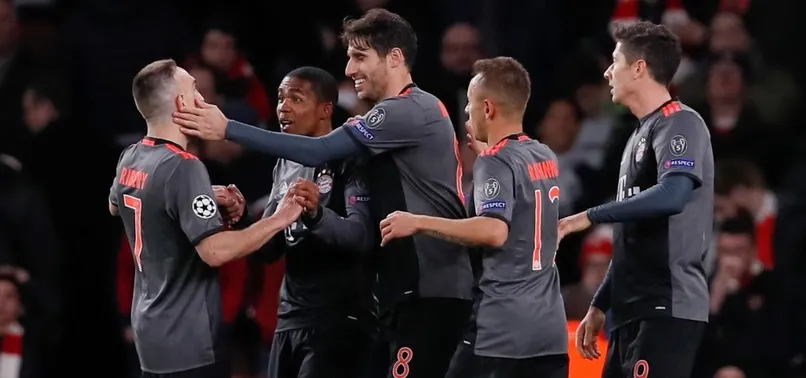 Bayern Münih'ten Arsenal'e tam 10 gol
