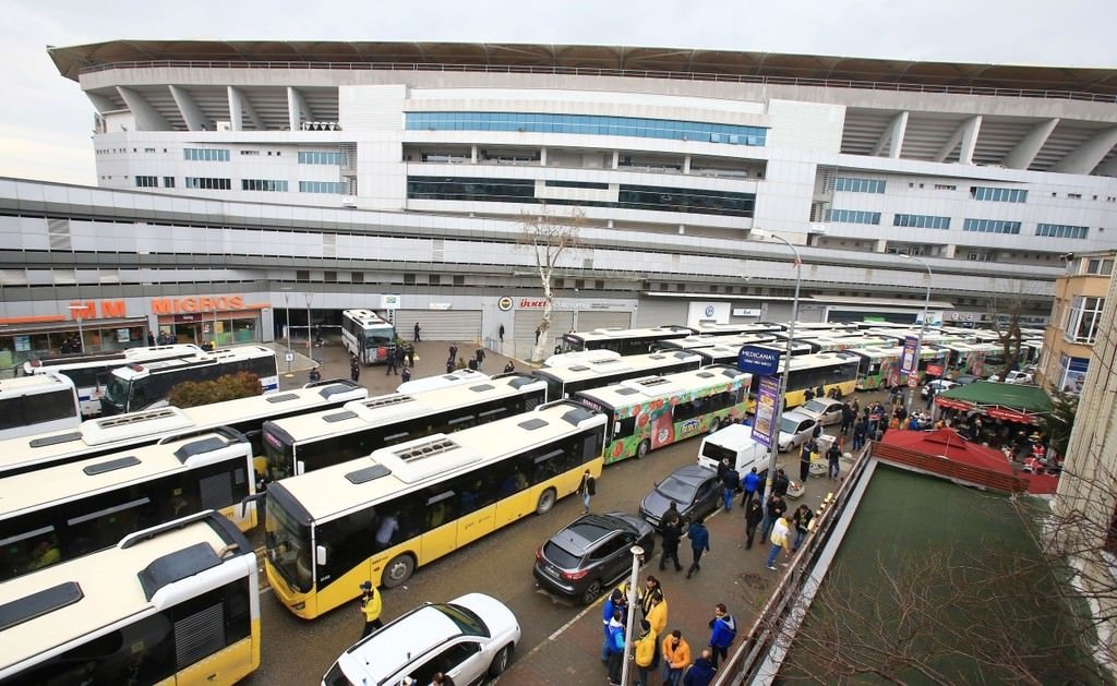 Fenerbahçe taraftarı Vodafone Arena’da