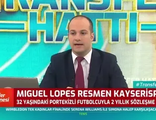 Miguel Lopes resmen Kayserispor'da