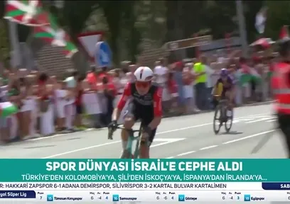 Spor Dünyası israil'e cephe aldı!