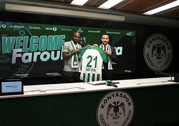 Farouk Miya Konyaspor'da