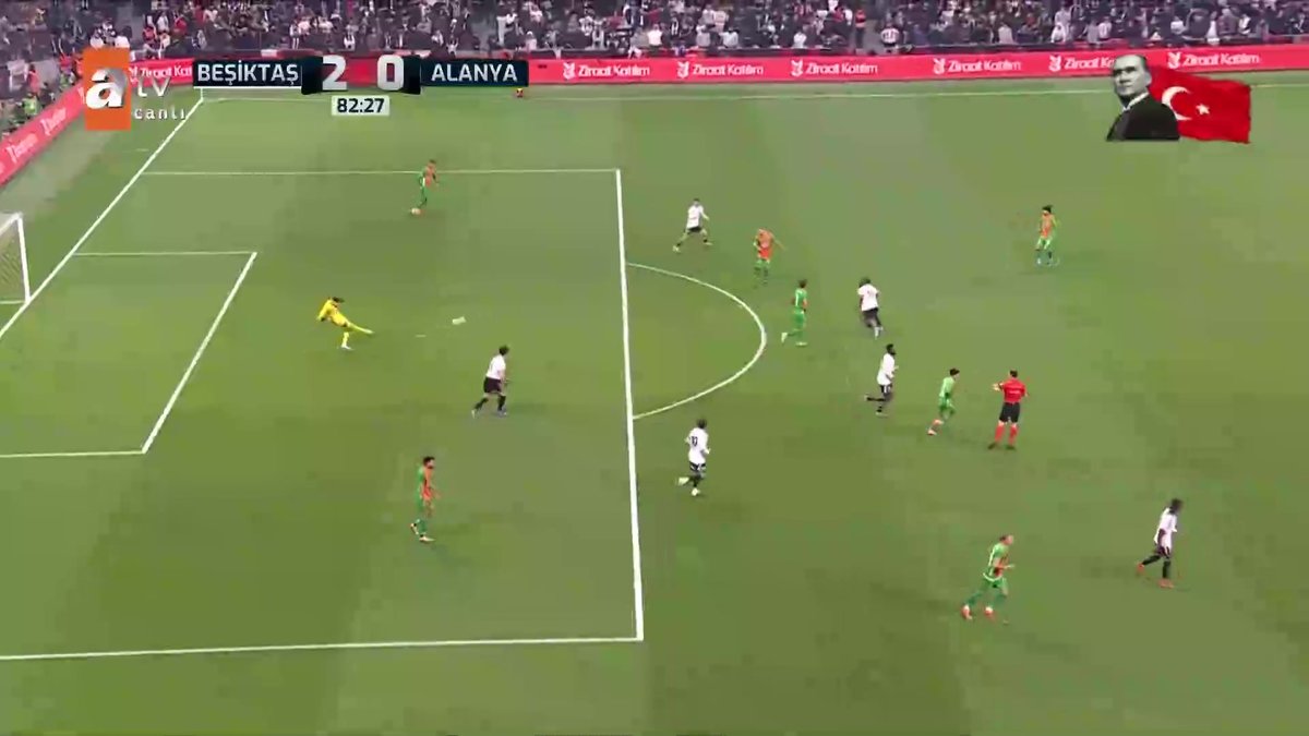 23 Nisan 2026 - GOL | Beşiktaş 2-0 Corendon Alanyaspor 17' - Aspor  Ziraat Türkiye Kupası