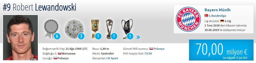 En değerli futbolcular