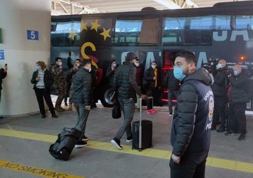 G.Saray kafilesi Ankara'ya geldi!
