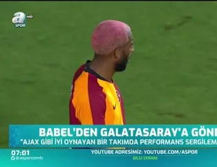 Babel'den Galatasaray'a gönderme