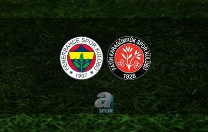 Fenerbahçe - Karagümrük maçı ne zaman, saat kaçta ve hangi kanalda? Fenerbahçe - Karagümrük CANLI