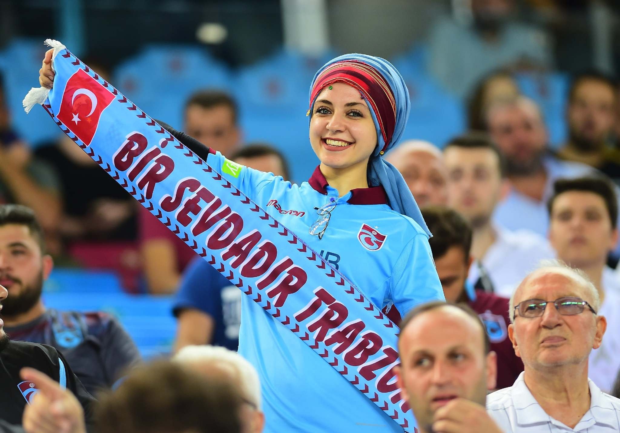 Trabzonspor-AEK maçından kareler