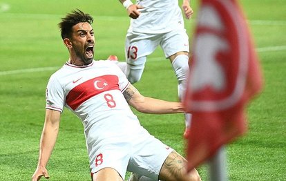 Letonya Türkiye maçı sonrası İrfan Can Kahveci: Galibiyeti getirdiğim için mutluyum
