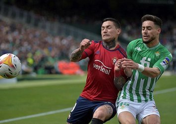 Osasuna tek golle kazandı!