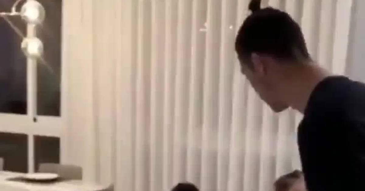 Cristiano Ronaldo'dan hijyen dersi
