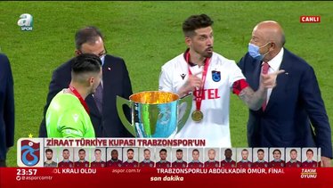 Trabzonspor Ziraat Türkiye Kupası'nı böyle aldı!