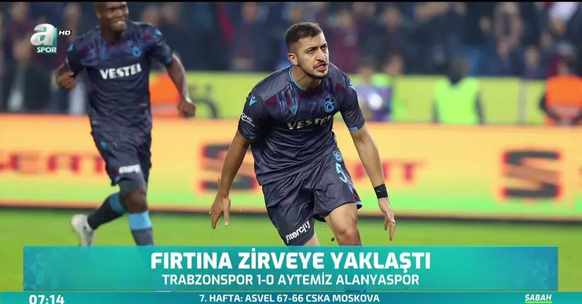 Trabzonspor zirveye yaklaştı
