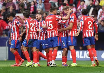 Atletico Madrid evinde kazandı!